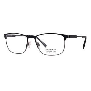 NEW MOREL men's 40144n rectangle eyeglasses in matte black